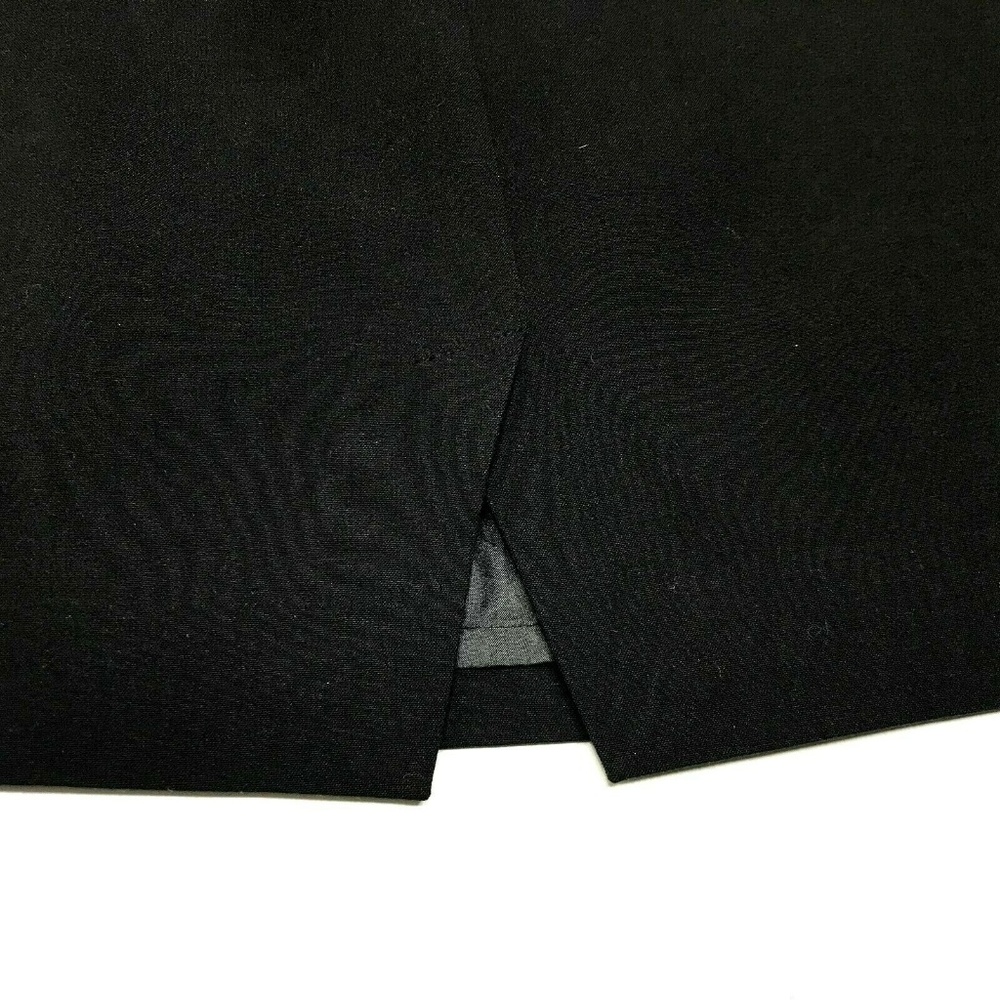 SOLD T Tahari Black Mini Pencil Skirt - Picture 4 of 6